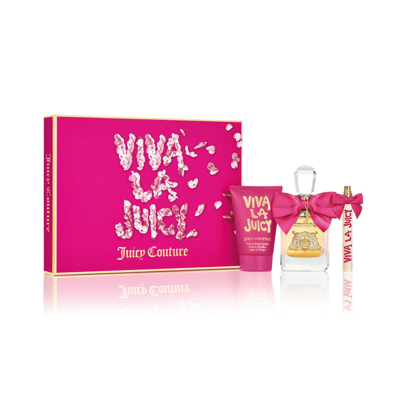 Viva La Juicy Eau de Parfum 3 Piece Fragrance Gift Set - Juicy Couture