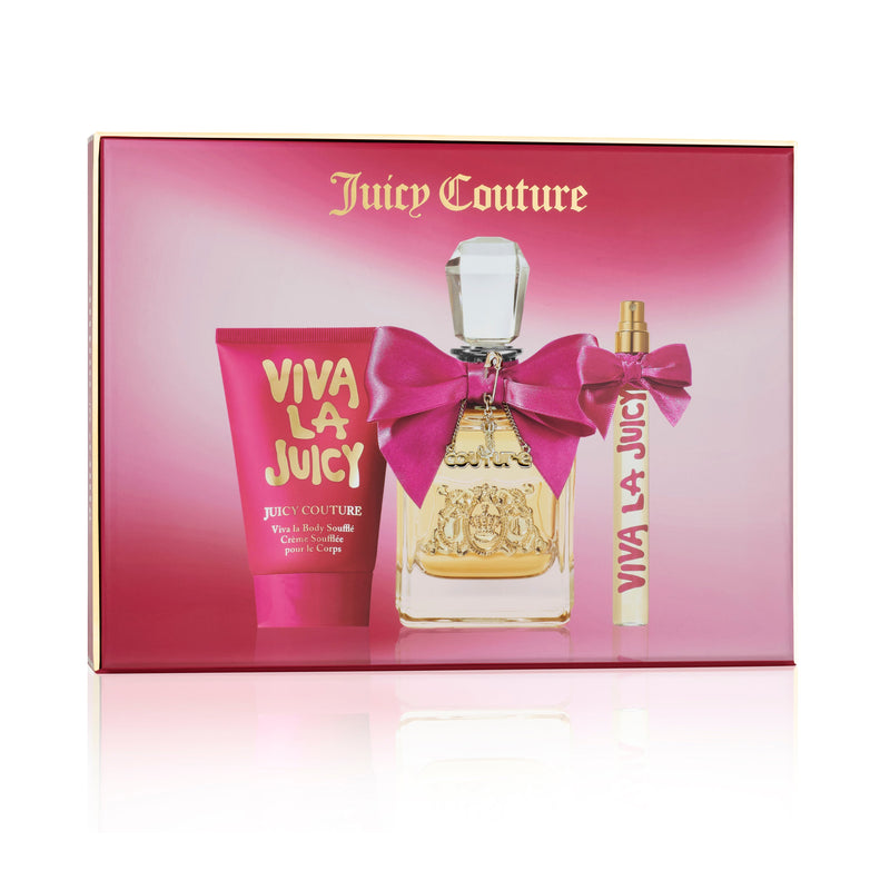 Viva La Juicy Eau de Parfum 3 Piece Fragrance Gift Set - Juicy Couture