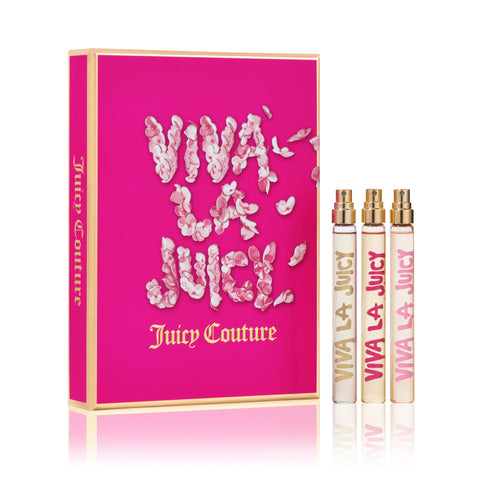 Viva La Juicy 3 Piece Travel Coffret Fragrance Gift Set - Juicy Couture