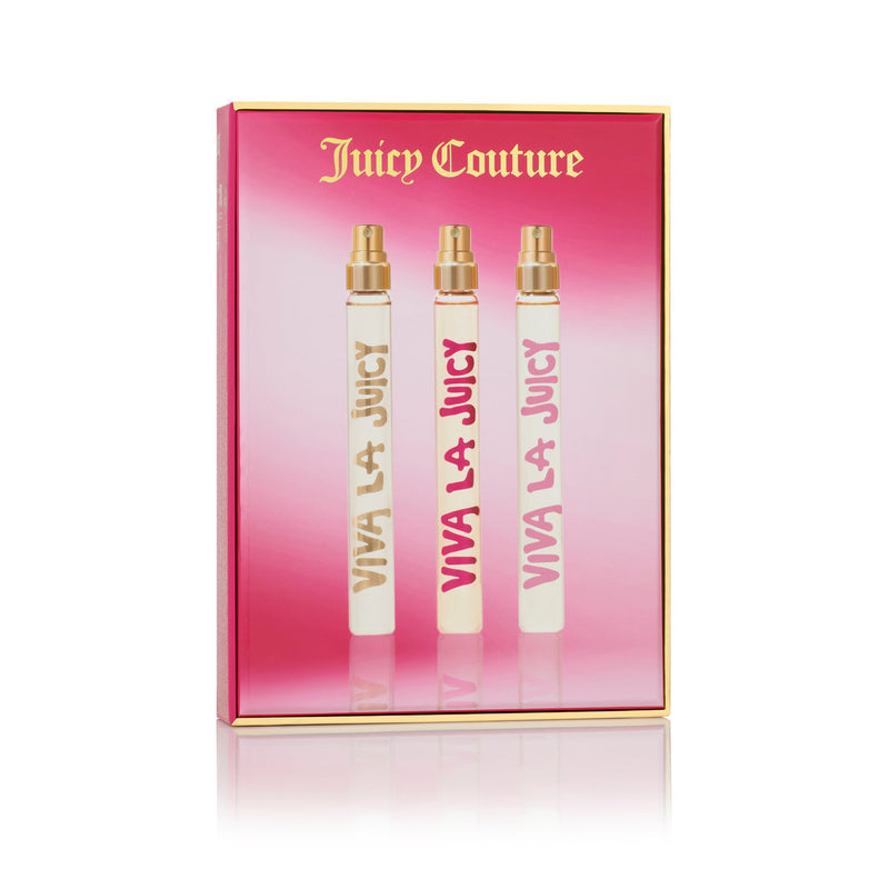 Viva La Juicy 3 Piece Travel Coffret Fragrance Gift Set - Juicy Couture