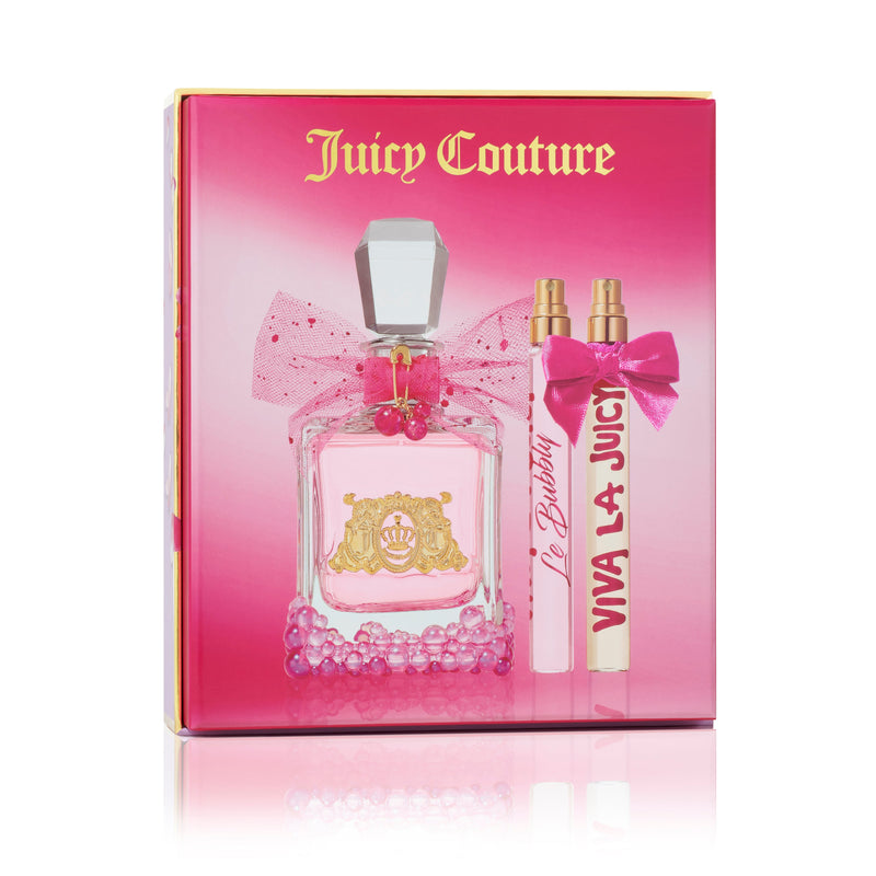 Viva La Juicy Le Bubbly Eau De Parfum 3 Piece Gift Set - Juicy Couture