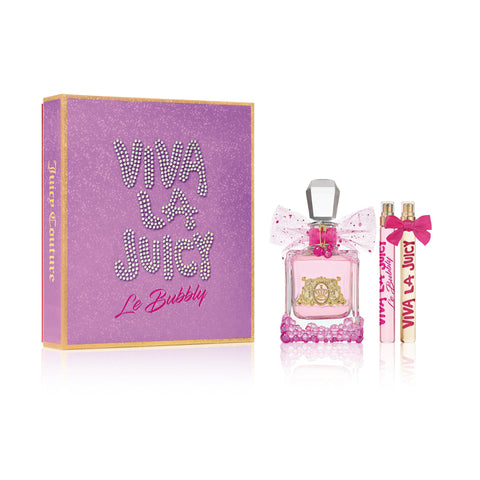 Viva La Juicy Le Bubbly 3 Piece Holiday Gift Set