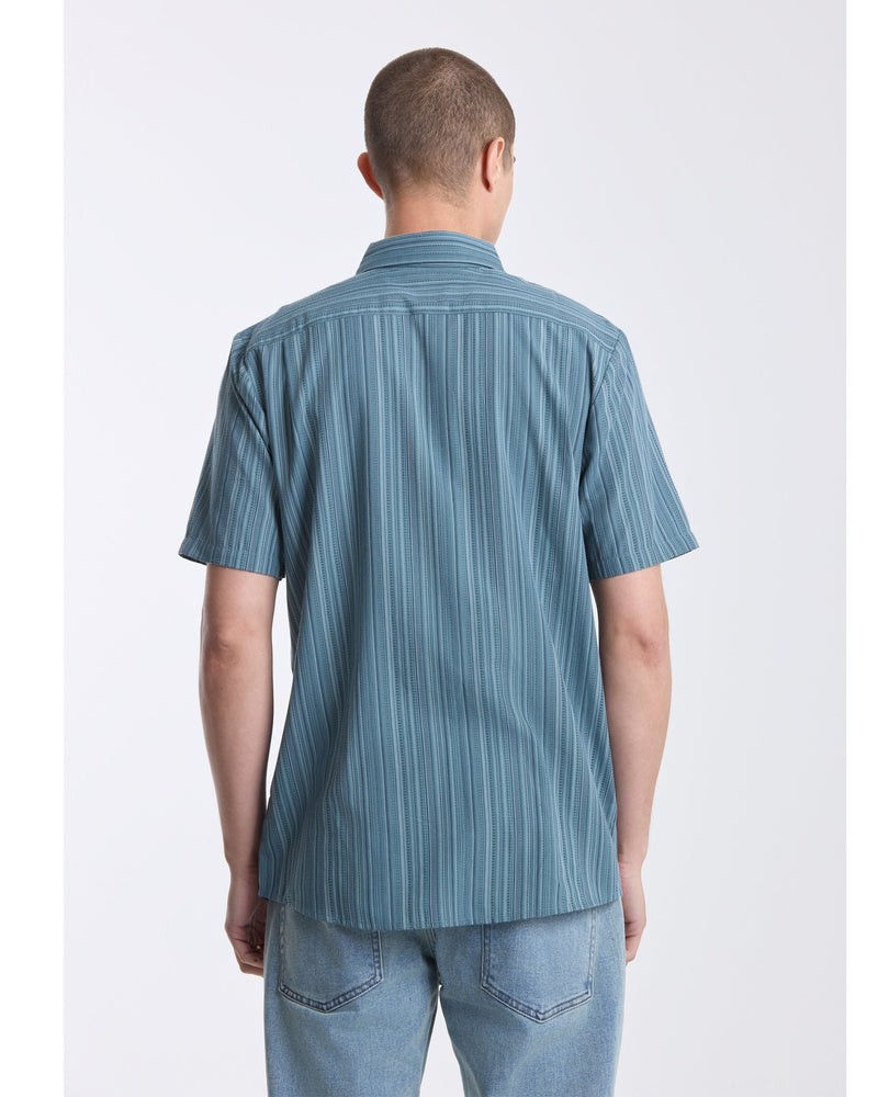 Men's Jahstripe Short Sleeve Shirt