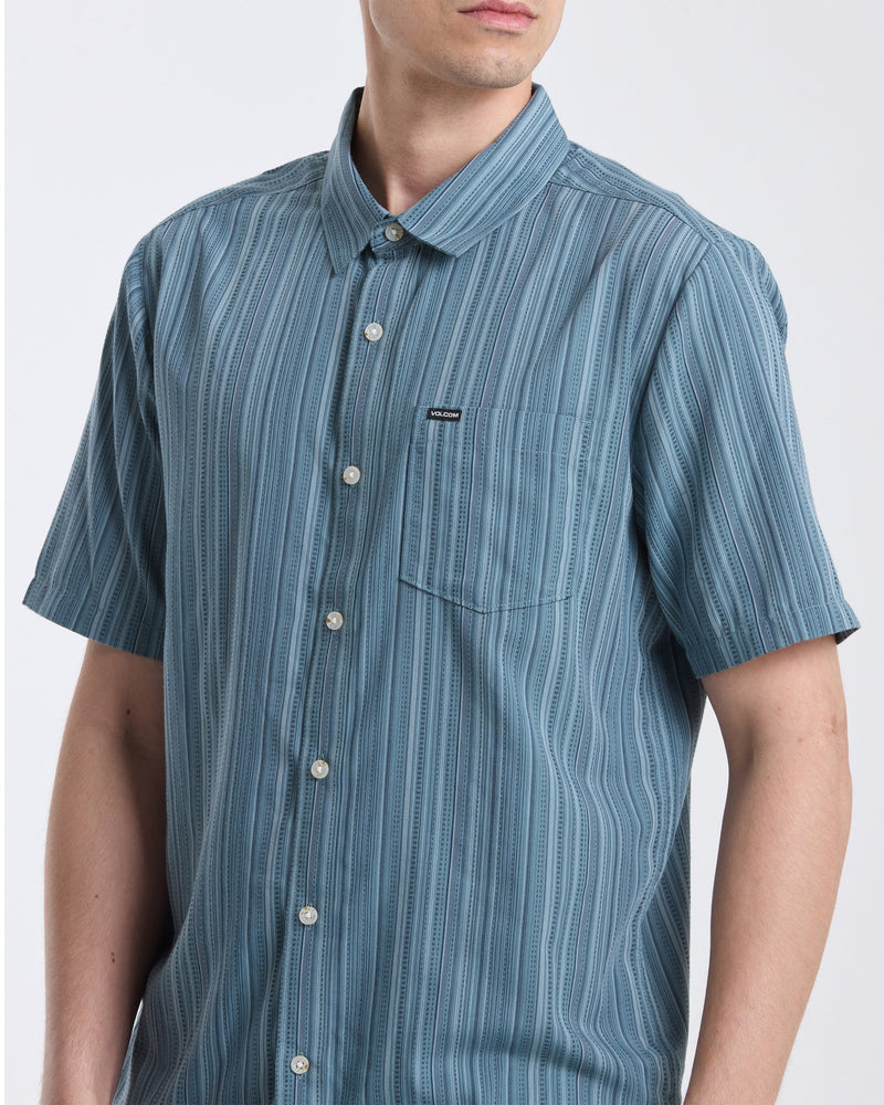 Men's Jahstripe Short Sleeve Shirt