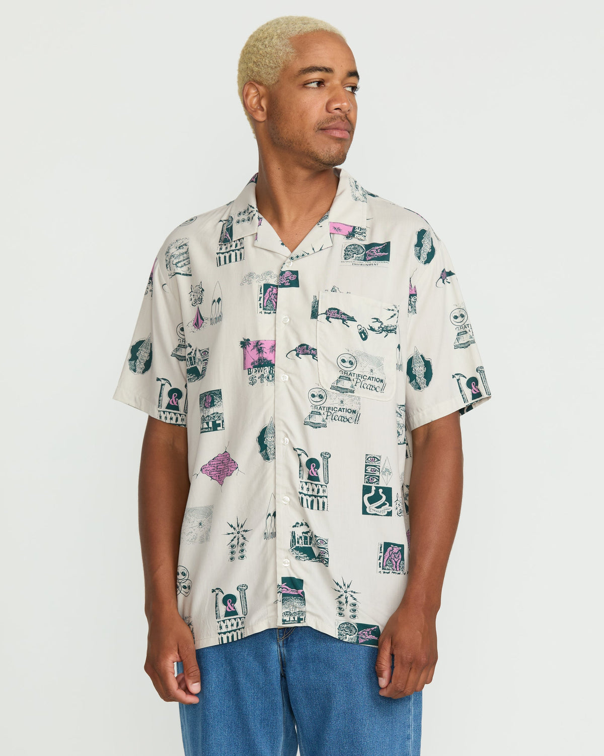 Volcom - Men's Mistostone Short Sleeve Shirt