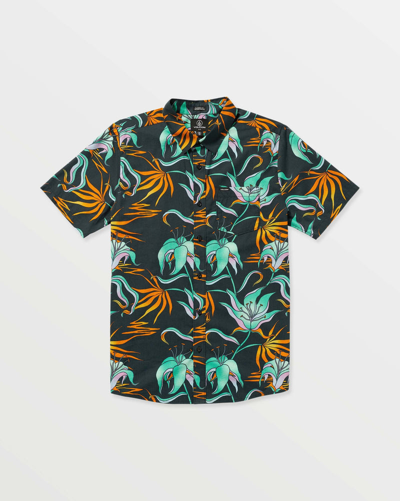 Volcom - Men's Brainmelter Floral Short Sleeve Shirt