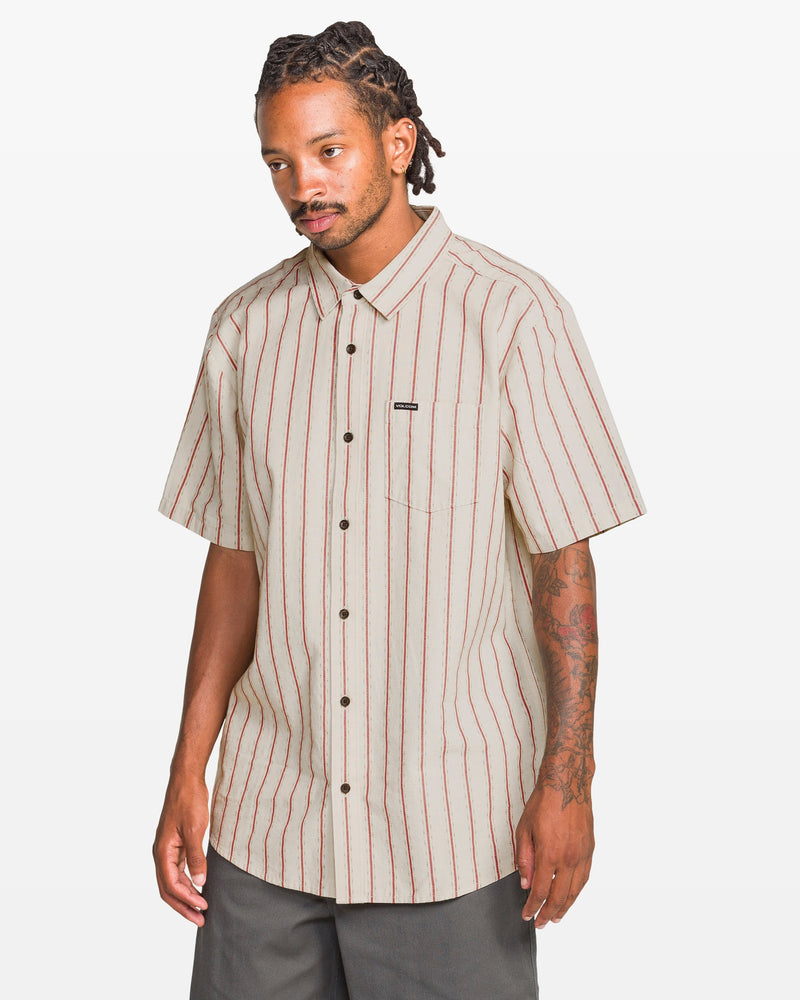 Men's Sato Stripe Short Sleeve Shirt
