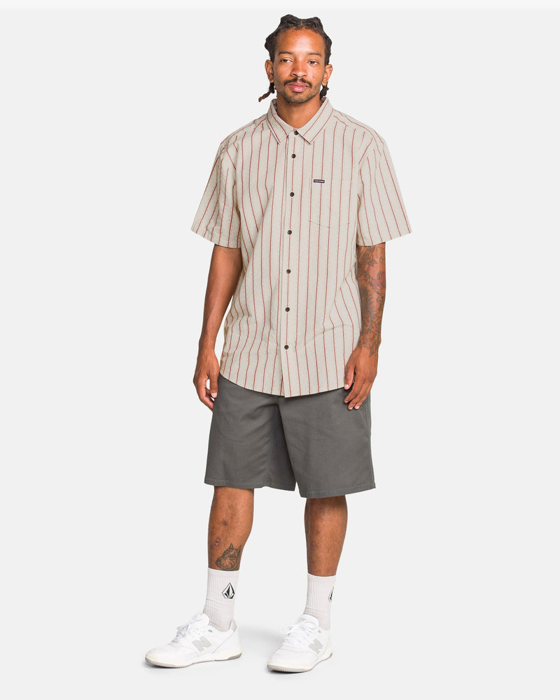 Men's Sato Stripe Short Sleeve Shirt
