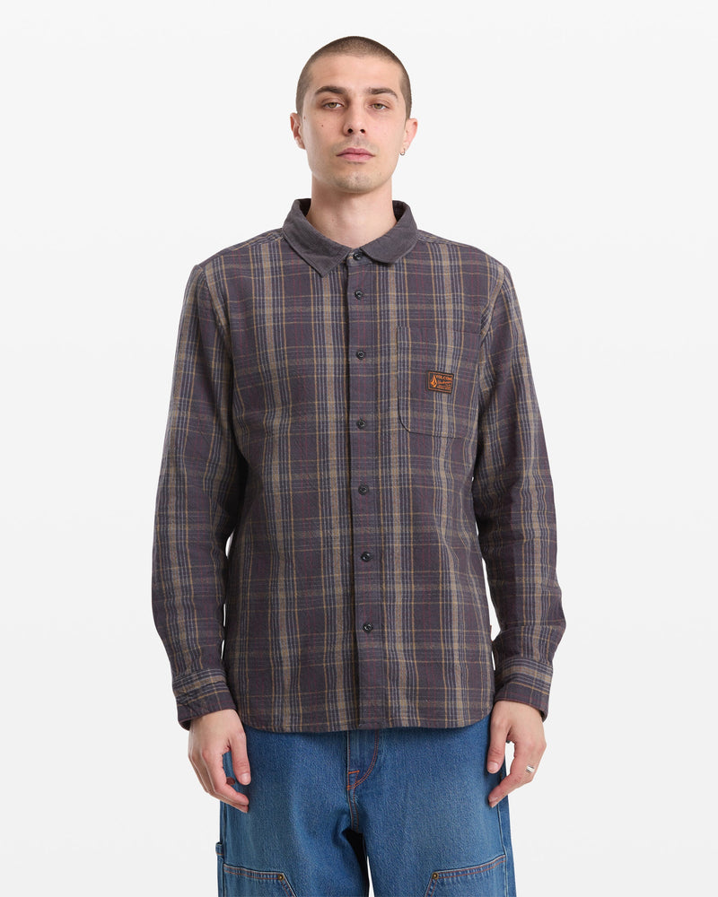 Men's Stonevise Plaid Long Sleeve Shirt