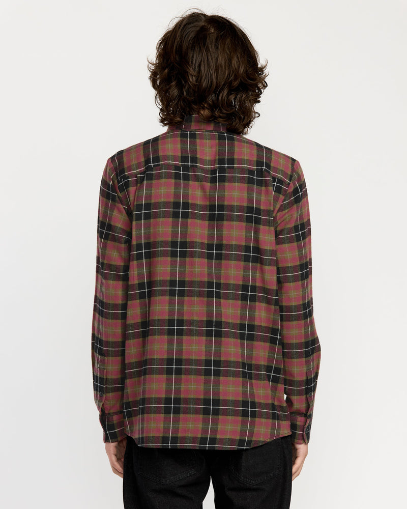 Men's Caden Plaid Long Sleeve Shirt