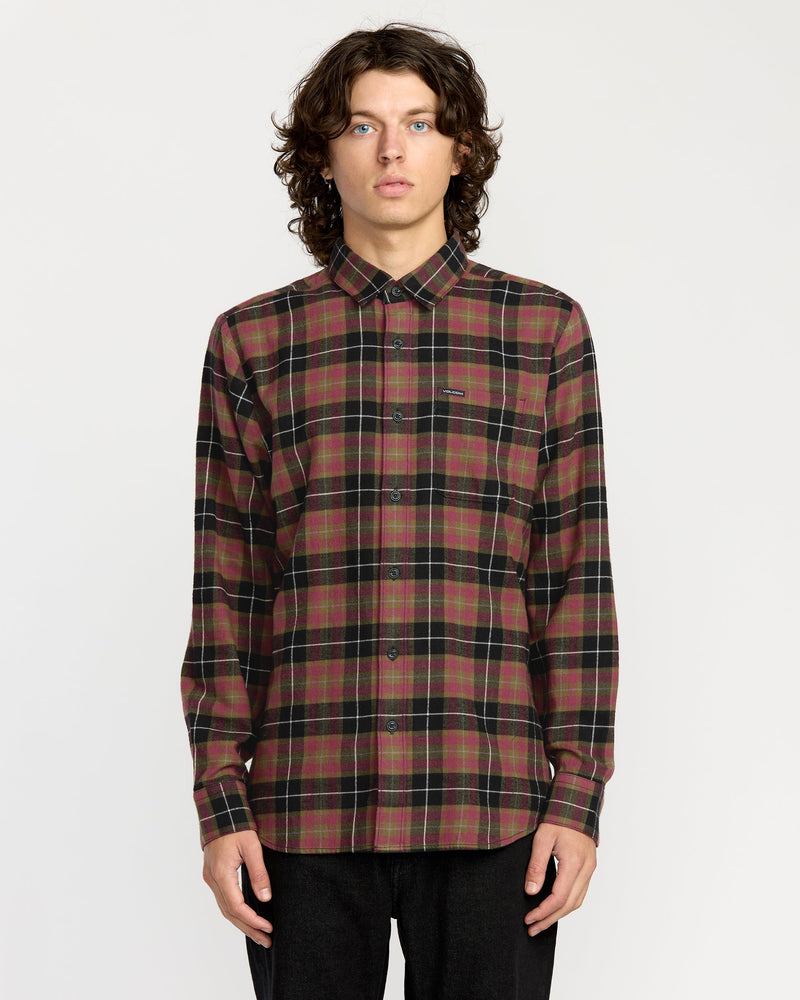 Men's Caden Plaid Long Sleeve Shirt