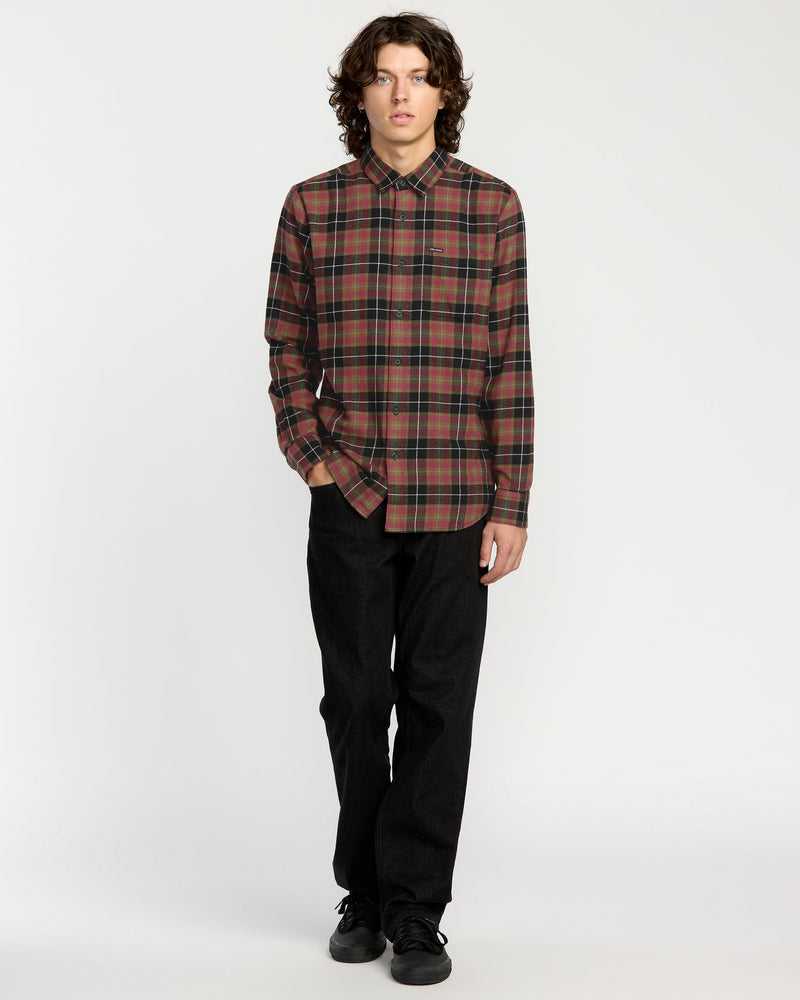 Men's Caden Plaid Long Sleeve Shirt