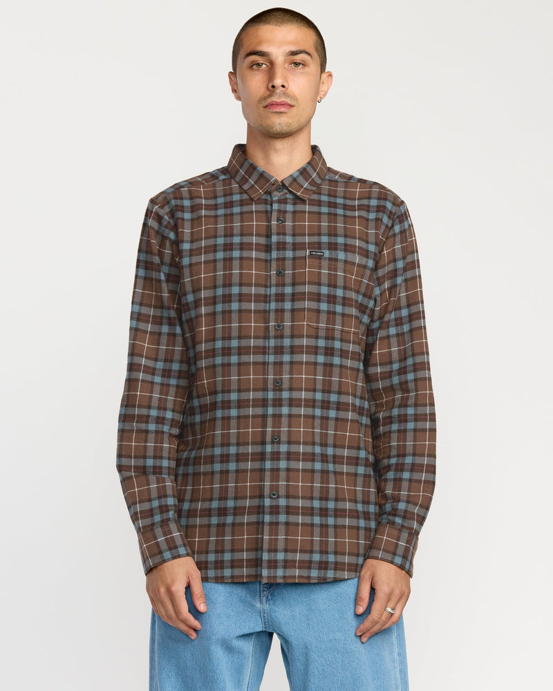 Men's Caden Plaid Long Sleeve Shirt