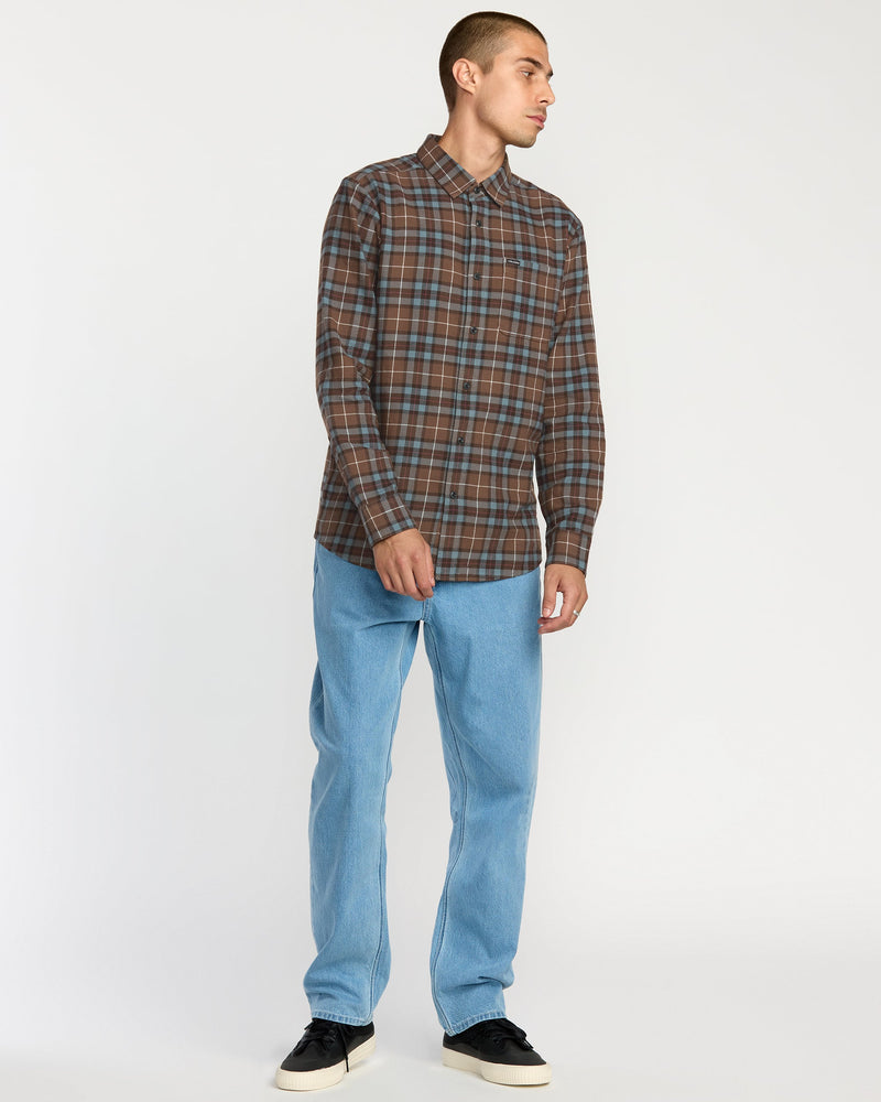 Men's Caden Plaid Long Sleeve Shirt