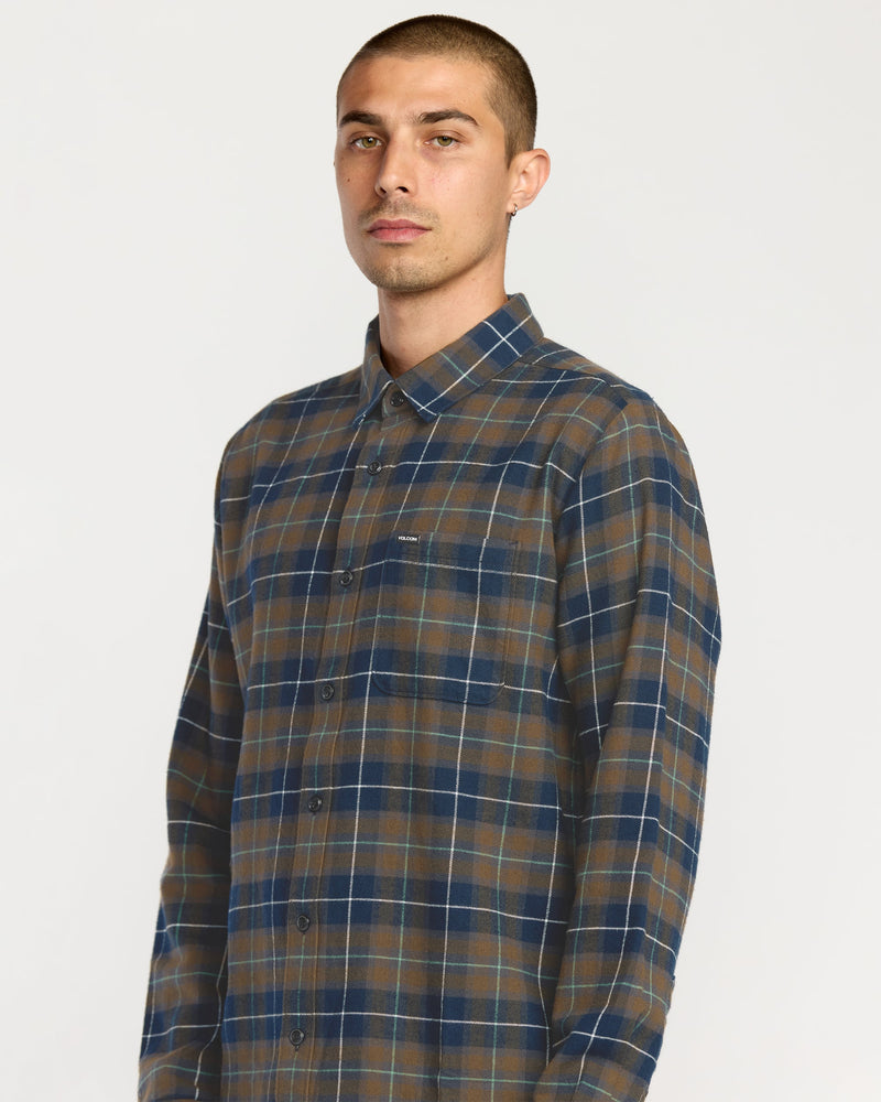 Men's Caden Plaid Long Sleeve Shirt