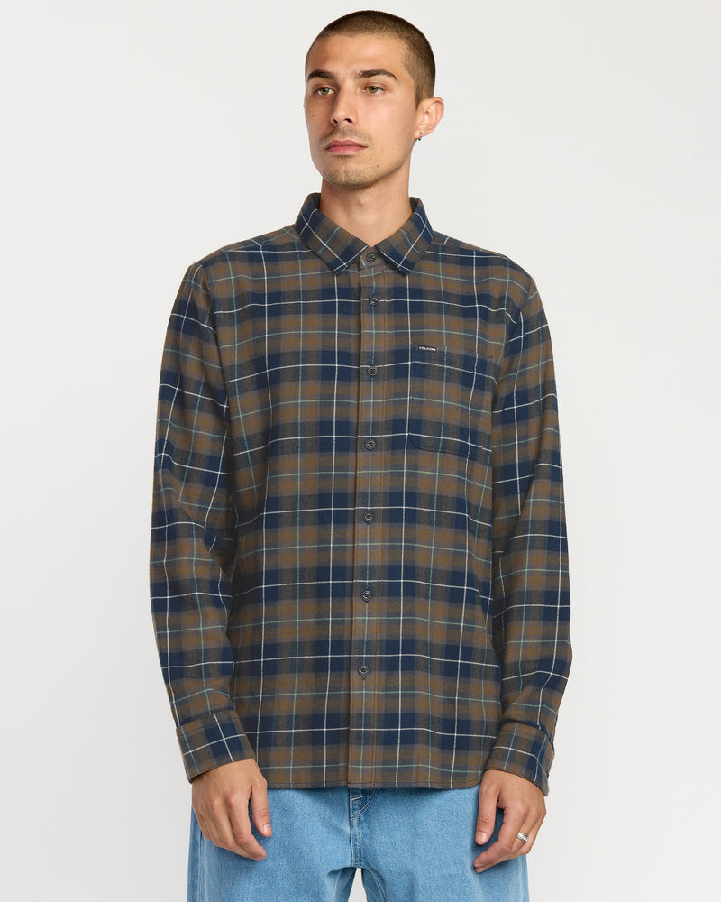 Men's Caden Plaid Long Sleeve Shirt