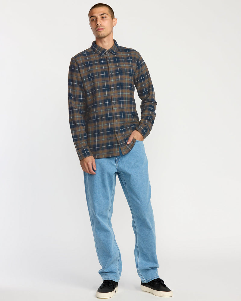 Men's Caden Plaid Long Sleeve Shirt
