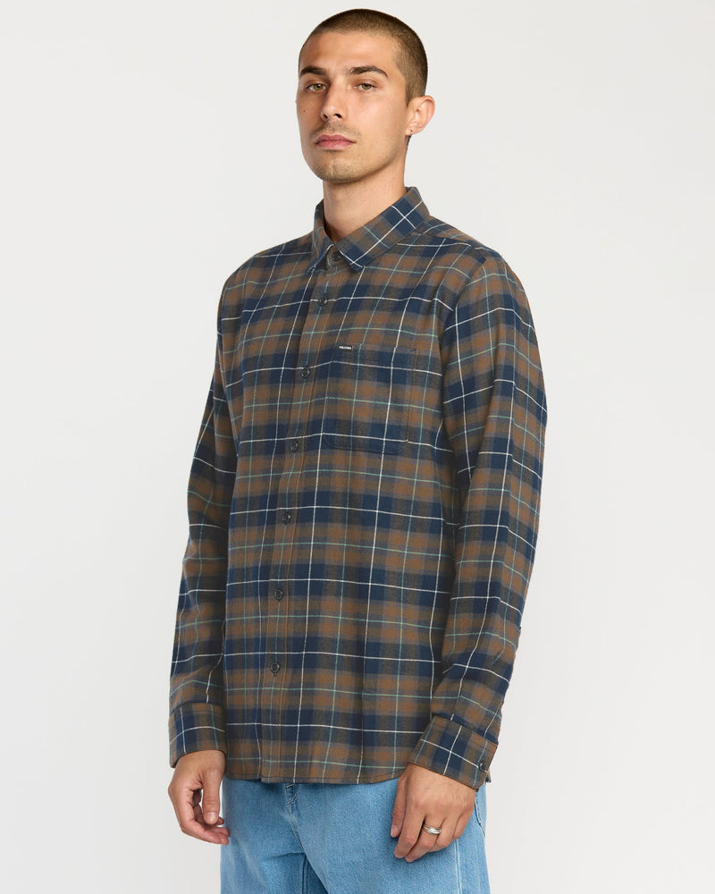 Men's Caden Plaid Long Sleeve Shirt