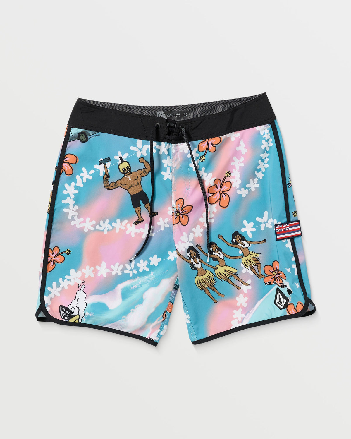 Volcom - Men's Featured Artist Drew Toonz Scallop Mod