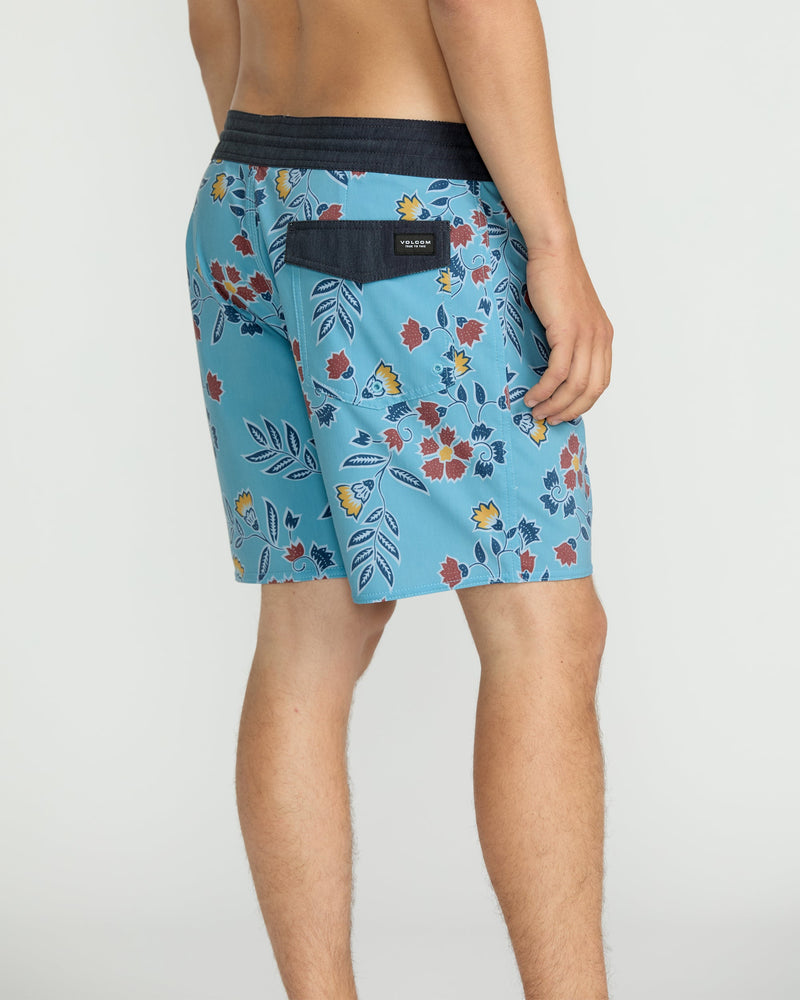 Volcom - Men's Psyche Cotton Stoney 17" Trunks