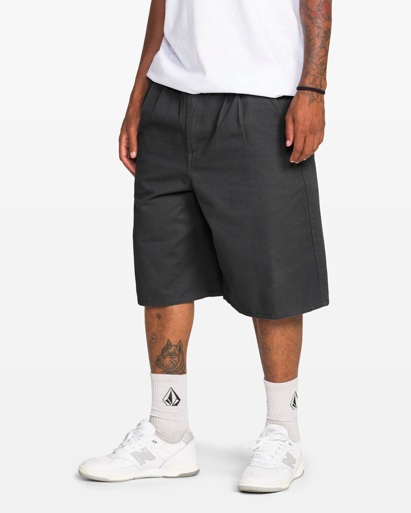 Men's Chillow Pleat Elastic Waist Chino Shorts
