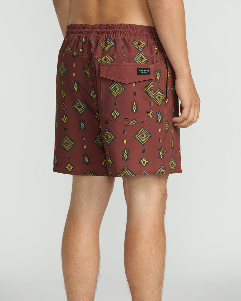 Volcom - Men's Lido Print 16" Trunks