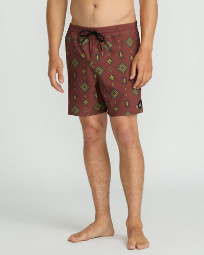 Volcom - Men's Lido Print 16" Trunks