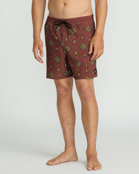 Volcom - Men's Lido Print 16" Trunks
