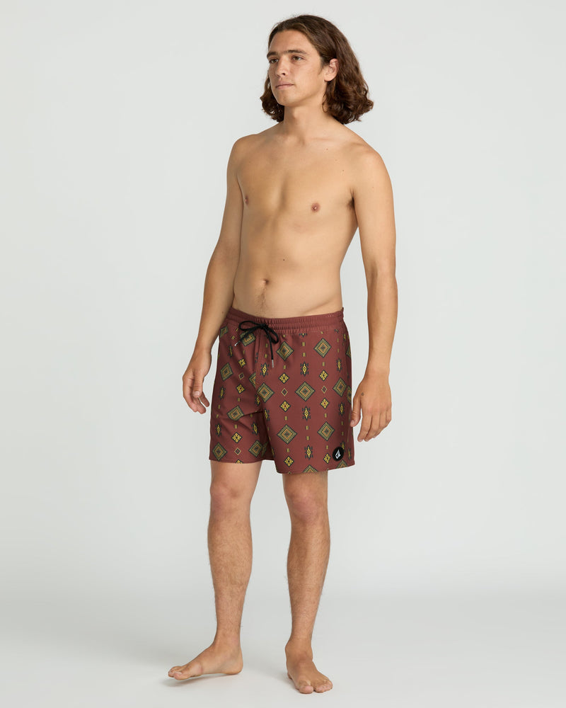 Volcom - Men's Lido Print 16" Trunks