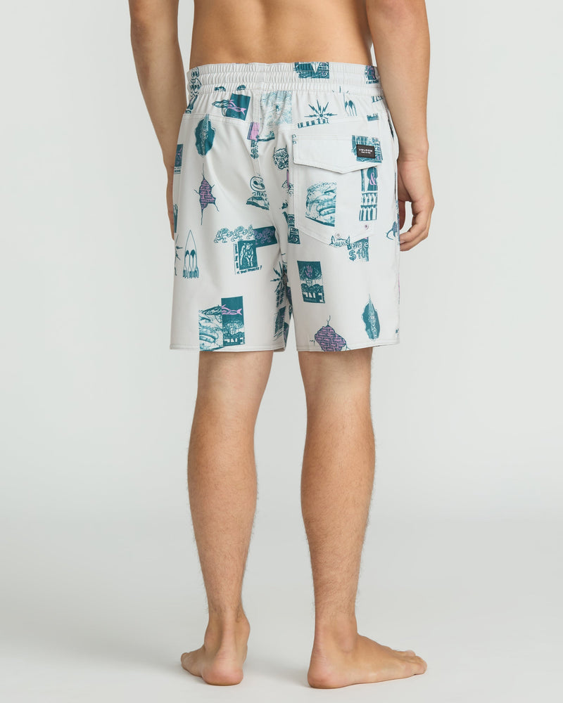 Volcom - Men's Psyche Cotton 17" Trunks