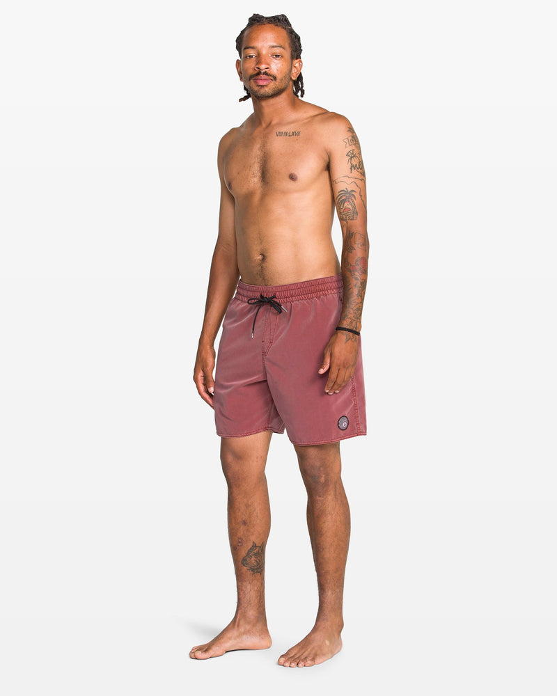 Men's Center Elastic Waist Trunks
