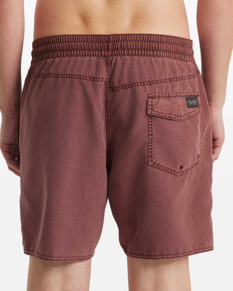 Men's Center Elastic Waist Trunks