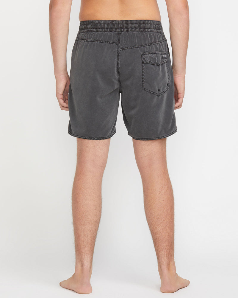 Volcom - Men's Center Elastic Waist Trunks