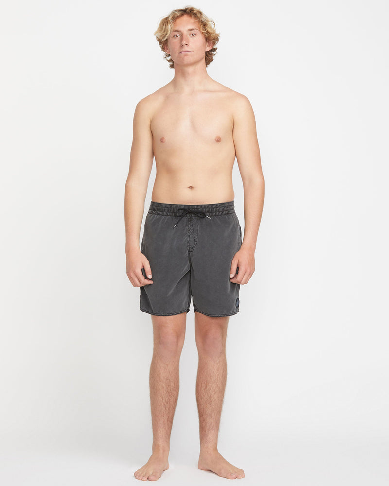 Volcom - Men's Center Elastic Waist Trunks
