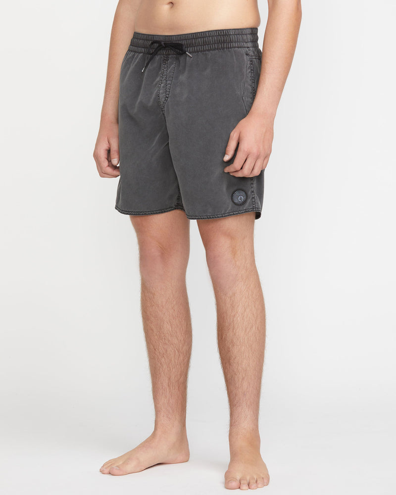Volcom - Men's Center Elastic Waist Trunks