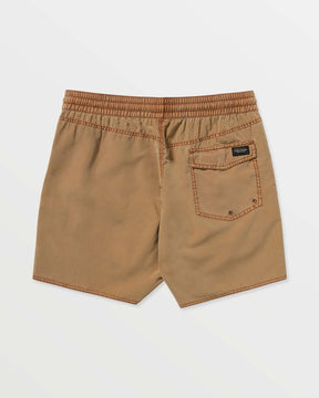 Volcom - Men's Center Elastic Waist Trunks