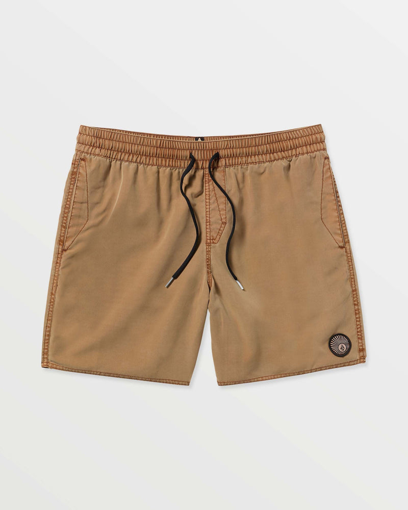 Volcom - Men's Center Elastic Waist Trunks