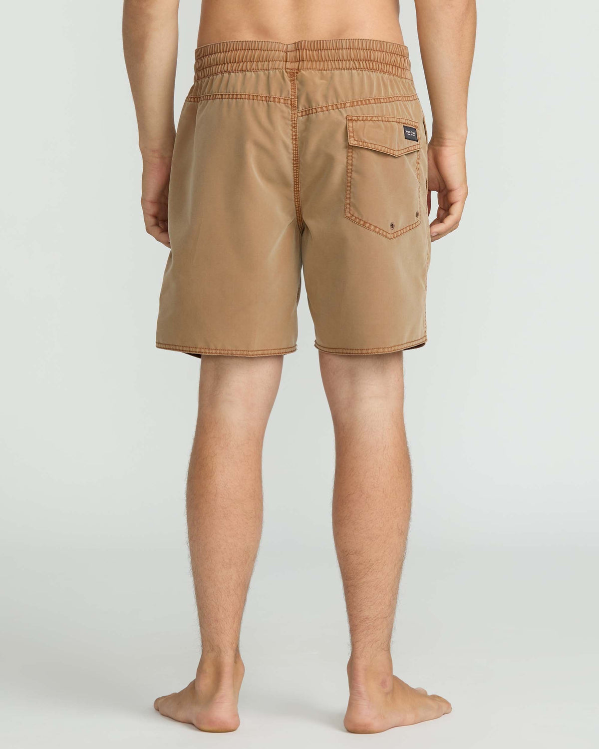 Volcom - Men's Center Elastic Waist Trunks
