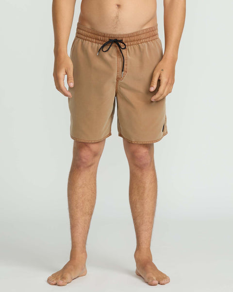 Men's Center Elastic Waist Trunks
