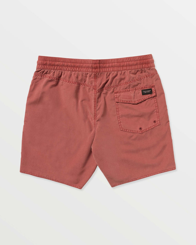 Volcom - Men's Center Elastic Waist Trunks