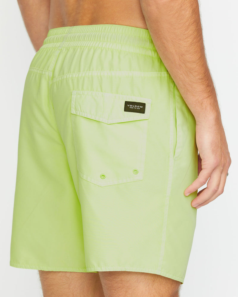Volcom - Men's Center Elastic Waist Trunks
