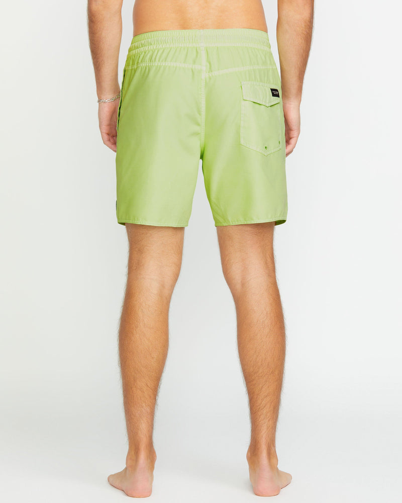 Volcom - Men's Center Elastic Waist Trunks