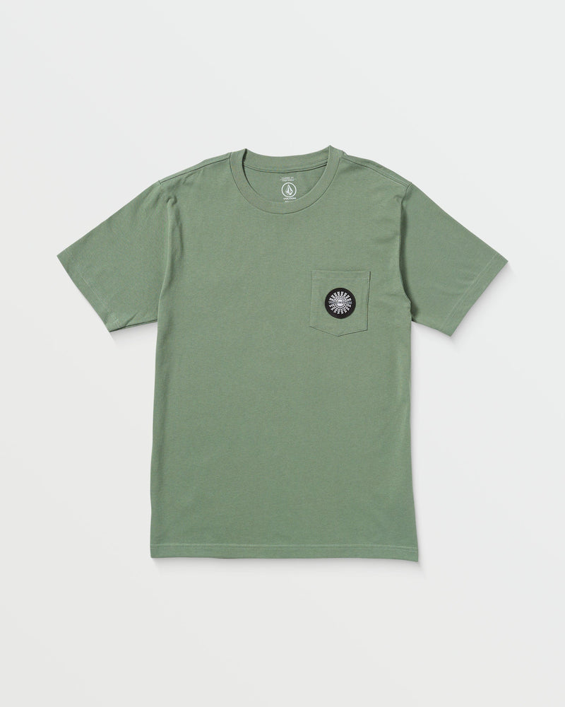 Men's Woven Label Pocket Tee