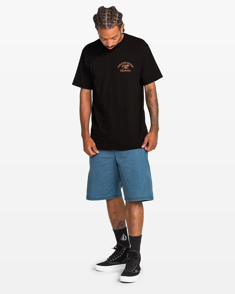 Men's Crosscut Workwear Short Sleeve Tee