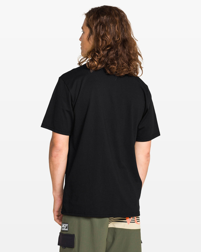 Men's Circle Stone Split Short Sleeve Tee