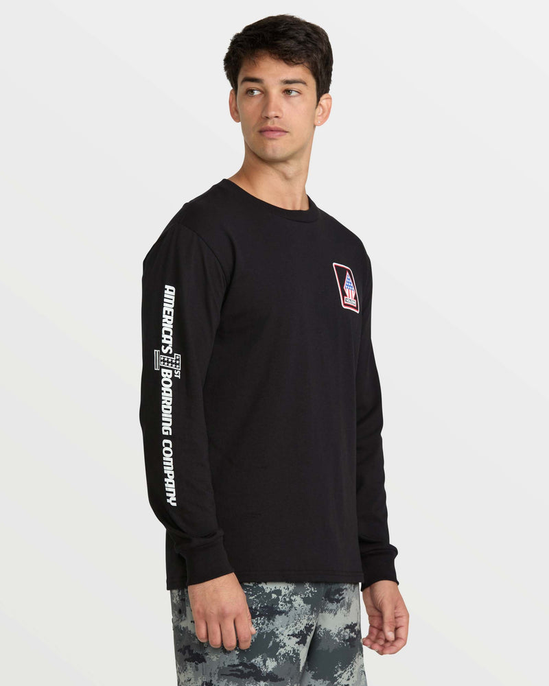 Men's 1st Boarding Co Long Sleeve Tee