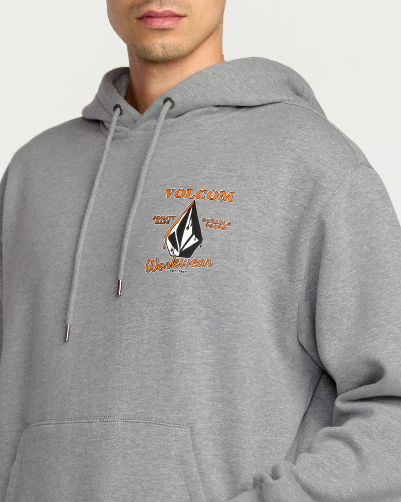 Men's Workwear Pullover Hoodie