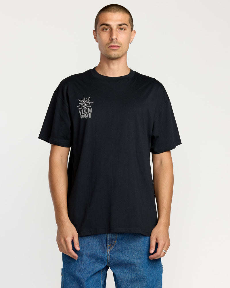 Men's Tune In Short Sleeve Tee - Volcom