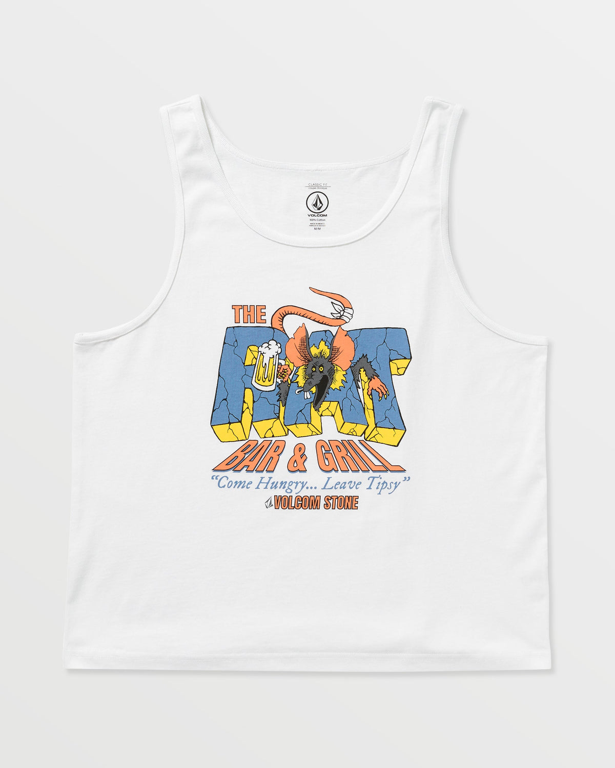 Men's Rat Bar Tank - White