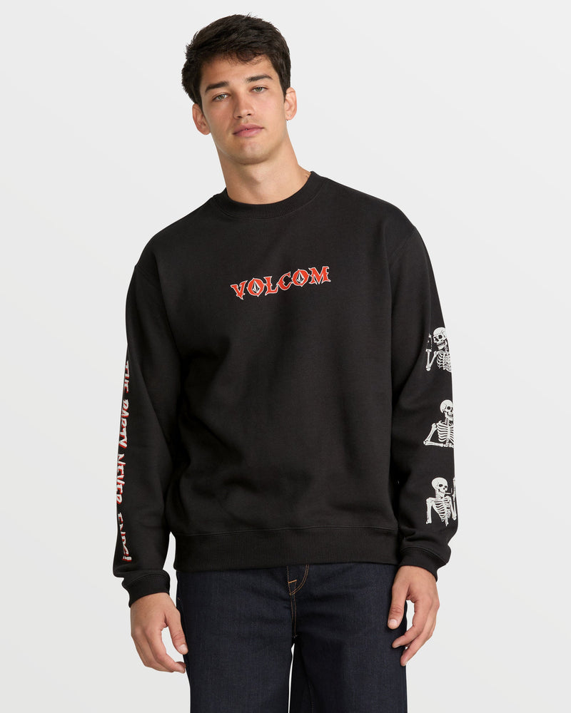 Men's Never Ends Crew Sweatshirt - Stealth